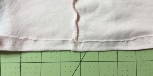 how to fix a broken seam on a knit garment