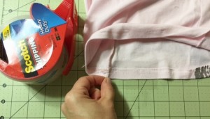 how to fix a broken seam on a knit garment