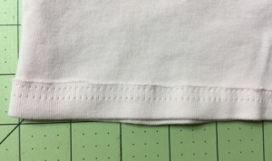 how to fix a broken seam on a knit garment