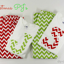 Christmas Pajamas With Applique Tutorial