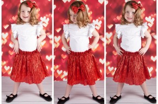 Free Valentine's Skirt Tutorial | DIY Crush