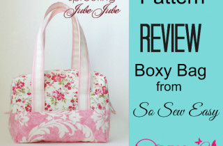 Pattern Review Boxy Bag sewing pattern