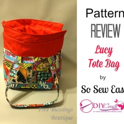Pattern Review – The Lucy Tote Bag