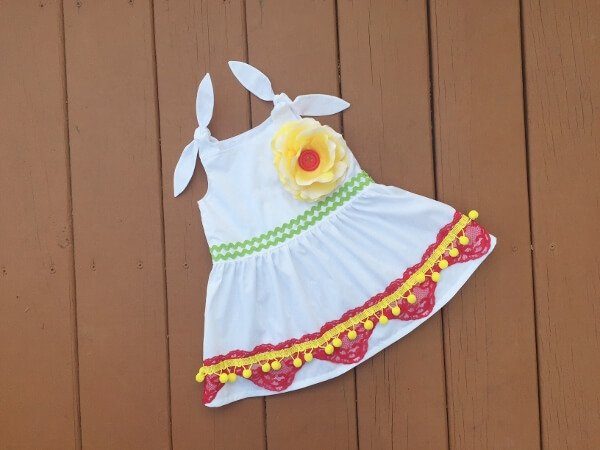 Cinco De Mayo Dress Embellishment Tutorial