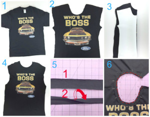 Free Tutorial For Using A Storebought Tee To Make A Kids Tee