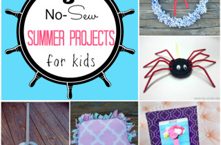 5 No Sew Summer Projects For Children