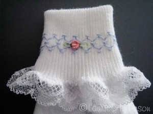 Smocked Socks Tutorial