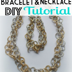 D.I.Y Tutorial – Twisted Double Chain Necklace and/or Bracelet