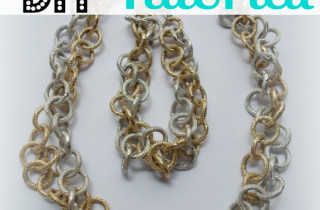 Chunky-Twisted-Chain Bracelet Necklace Tutorial | DIY Crush