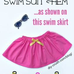 How To Sew A Swimsuit Hem