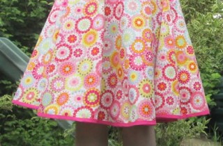 How to make a circle skirt. A free tutorial DIY Crush