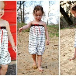 Use Decorative Elastic On A Romper Tutorial