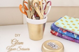 Glam Your Scissors | DIY Crush