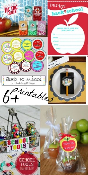 6 Back To School Printables | DIY Crush