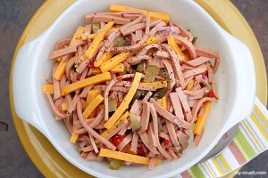 German Wurst Salat (Bologna Salad) Recipe | DIY Crush