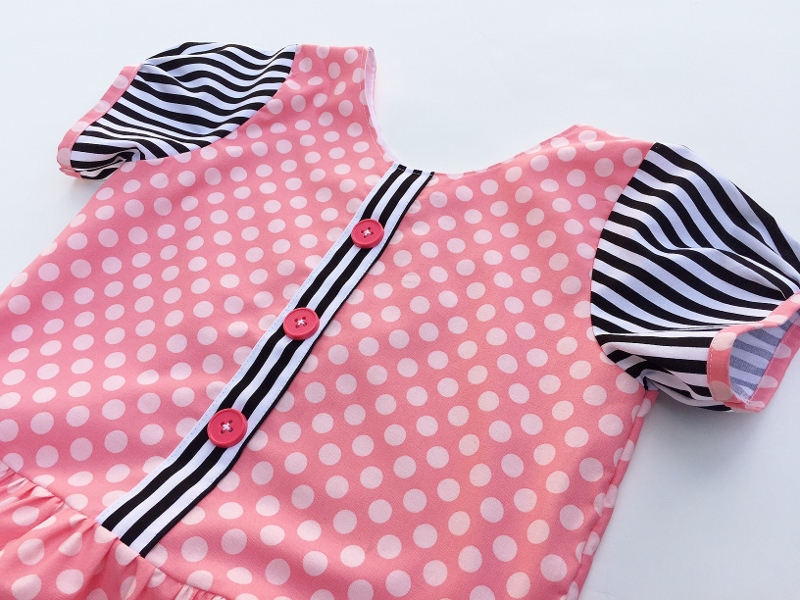 Polka Dot Peplum Top Sewing Pattern With A Twist DIY Crush 