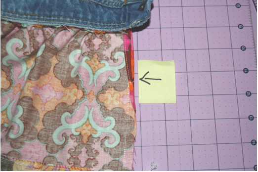 How to make a twirl dress from denim bibs DIY Crush (14)