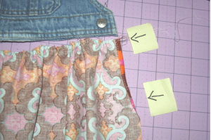 How to make a twirl dress from denim bibs | DIY Crush