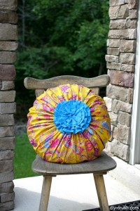 Ruffle Pillow Topper