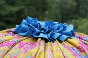 Ruffle Pillow Topper