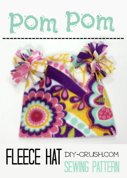 How to make Easy DIY Pom Poms for Hats 