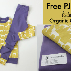 Free PJ Pattern Featuring Organic Cotton Plus Knit Fabric