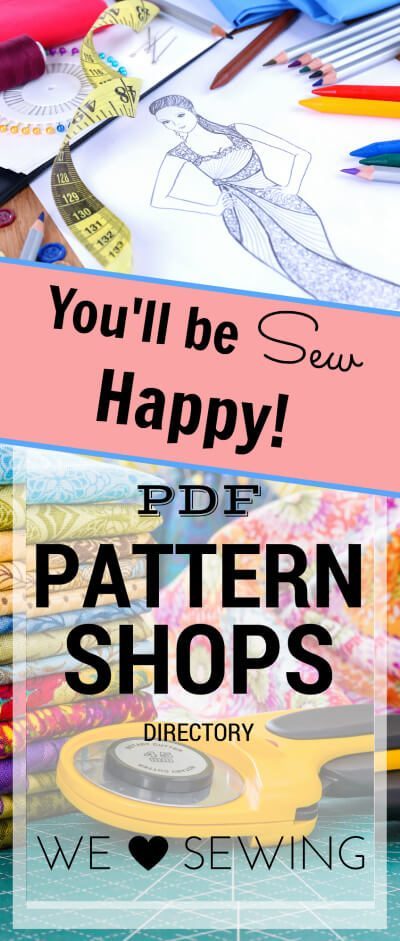 Find Your SEW HAPPY Place with our Pattern Shop Directory. Patterns for everyone