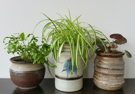 Upcycled Ceramic Jars to Plant Pots