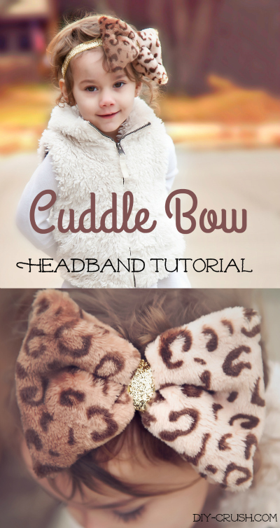 Cuddle Bow Headband Tutorial | DIY Crush