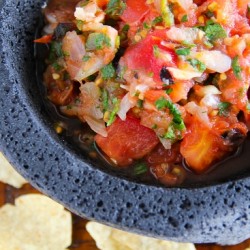 Salsa Roja De Molcajete Recipe