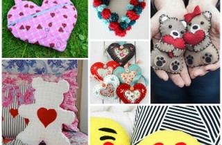 10 loveable Valentine's Sewing DIY's