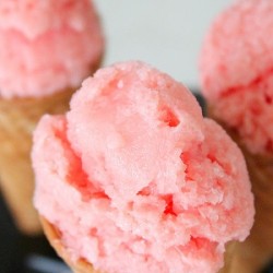 Watermelon & Greek Yogurt Ice Cream