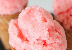 Watermelon & Greek Yogurt Ice Cream Recipe | DIY Crush