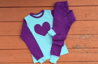 Heart Pajamas Pattern