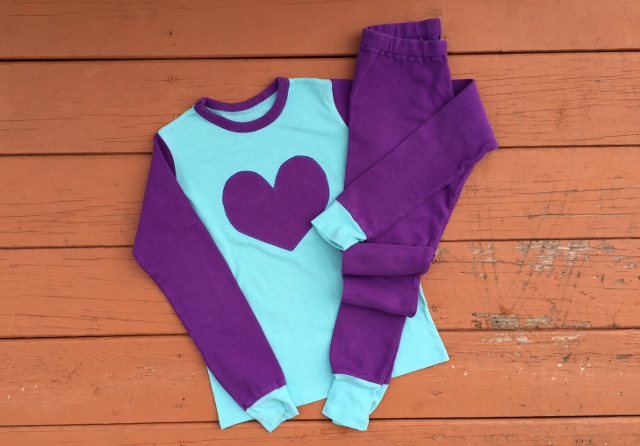 Heart Pajamas Pattern