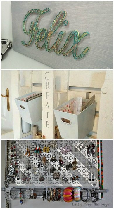 Three awesome things to craft yourself for your home. Check out these great tutorials | DIY Crush