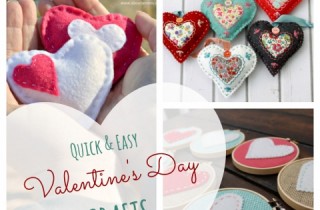 8 GREAT Projects to Make for Valentine's Day. A fun round up | DIY Crush