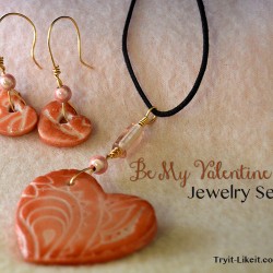 DIY Valentine’s Jewelry Set