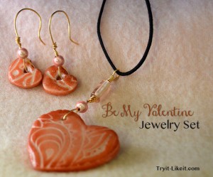 Heart Shaped Jewelry DIY