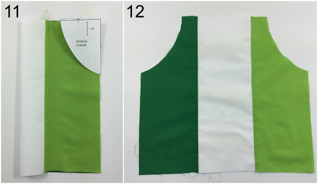 Free Paneled Sun Dress Pattern. Sew this easy paneled dress for babies newborn through 24 months| DIY Crush