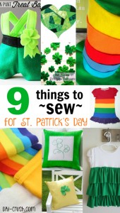 9 Things to sew for St. Patrick's Day | DIY Crush