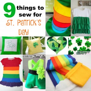 9 Things to sew for St. Patrick's Day | DIY Crush