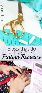 The following blogs do sewing pattern reviews regularly. If you like to add yours please link up below. If you are looking for reviewed patterns, here is the place to be! Browse the listed blogs | DIY Crush