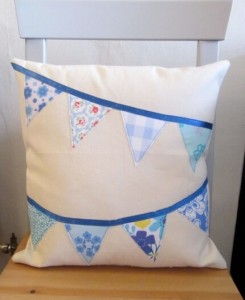 Bunting Banner Pillow Pattern