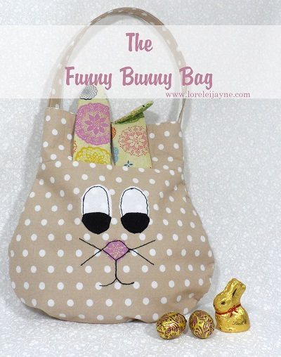 Free Bunny Bag Tutorial to sew | DIY Crush