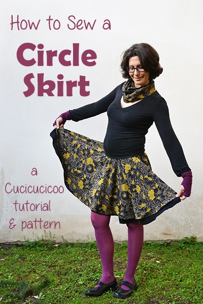 Free Circle Skirt Pattern & Tutorial