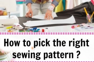 How to pick the right sewing pattern. Find important factors how you can be sure to pick the pattern that's right for you | DIY Crush