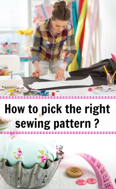 How to pick the right sewing pattern. Find important factors how you can be sure to pick the pattern that's right for you | DIY Crush