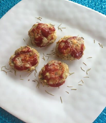 Turkey Mini Meatloaf Muffins recipe