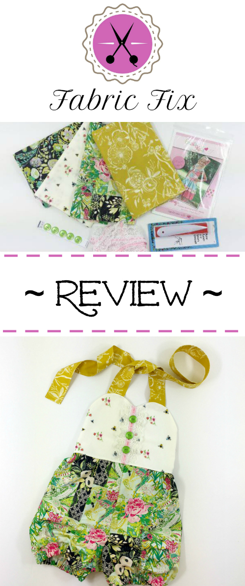 Fabric Fix Review of an awesome way to get you inspired to sew | DIY Crush